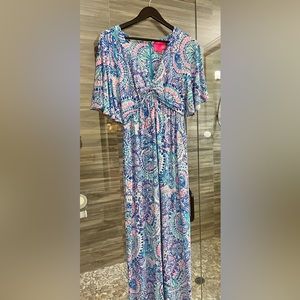 Lily Pulitzer Minka Maxi Dress - Long Dress Size 4